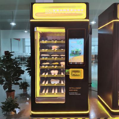 China Easy Use Touched Automatic Smart LED Touch Screen Vending Machine For Fruits And Vegetables for sale