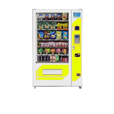 China Easy use self-service vending machine, intelligent snack vending machine, beverage and snack vending machine for sale