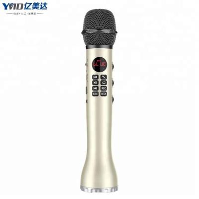 China Playback time: 4-5 hours (at maximum volume usage) from 9W wireless handheld microphone with portable USB speaker BT speaker for sale