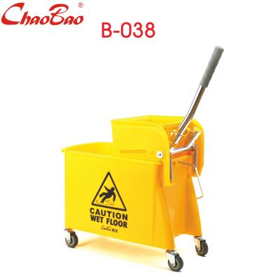 China Portable single-bucket water squeezing truck for household use B-038 for sale