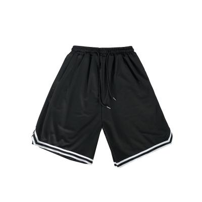 China 2022 QUICK DRY Fitness Sport Custom Loose Running Shorts Custom Men's Drawstring Mesh Basketball Shorts for sale