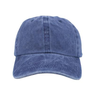 China breathable & Baseball Cap Top Hat Plain Soft Color Curved Brim Waterproof Washed Hat Used Cowboy Visor for sale