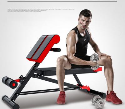 China Eco-friendly Home Fitness Equipment Multifunctional Stool Roman Roman Chair Sports Abdominal Machine Roman Chair for sale