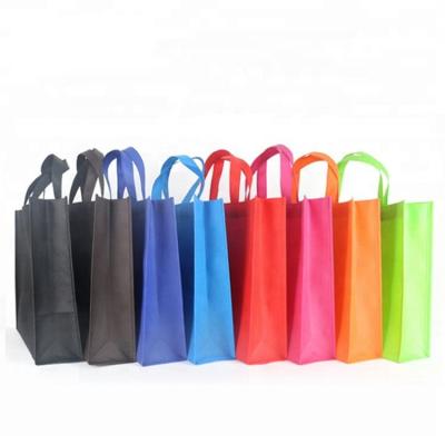 China Eco - Friendly Tote Bags Cheap Custom Printed Recyclable Non Woven Fabric Shopping Bags With Logo for sale