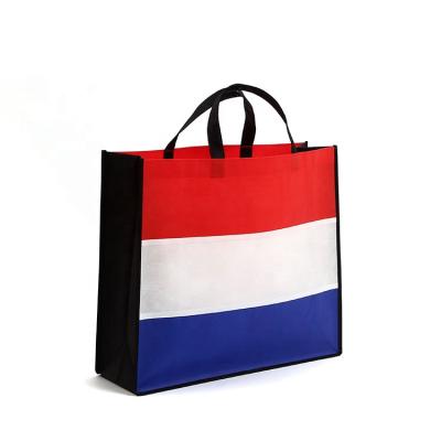 China Eco-friendly high quality laminated non woven bag/non woven cheap shopping bag/reusable shopping tote bag for sale