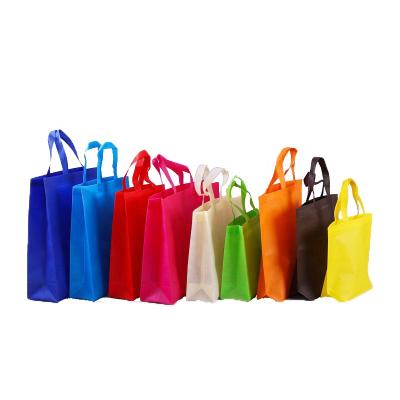 China Customized Reusable Non Woven Eco-Friendly Logo Printed Tote Bag Foldable Shopping Bag With Handle for sale