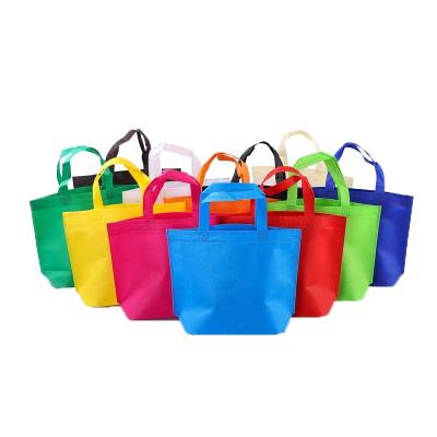 China Sale Shopping Eco - Friendly Printing Nonwoven Fabric Bag Custom Nonwoven Bag for sale