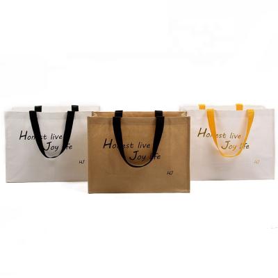 China Eco - Friendly Logo Printed Laminated PP Craft Shopping Bag for sale