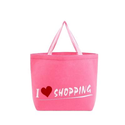 China New Design Eco-friendly DIY Fashion Style Generous Handle Shopping Bag for sale