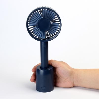 China ABS Mini Portable Pivoting USB Desktop Charging Fan For Office Home Multi Use for sale