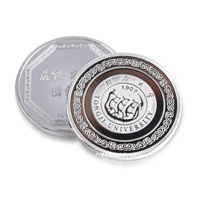 China Custom China Factory Logo Collectible And Souvenir Metal Copper Stamping Dies Challenge 3d Coin for sale