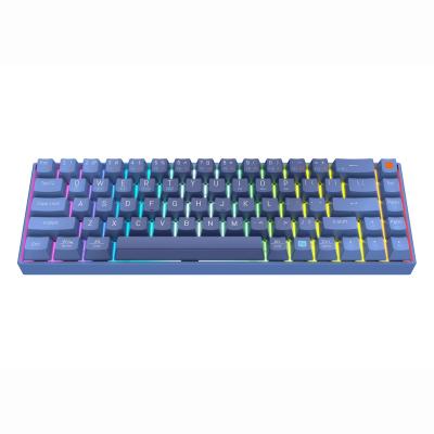 China New Anti-fall Gaming Factory Mechanical Switch Back Light Ergonomic Gamer Colorful Led Mechanical Gaming Keyboard for sale