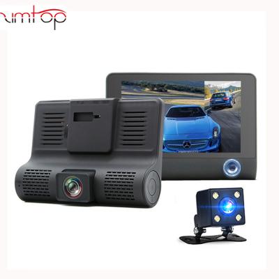 China 3 Loopback Camera Recording Three Camera Night Vision Car DVRs 4.0