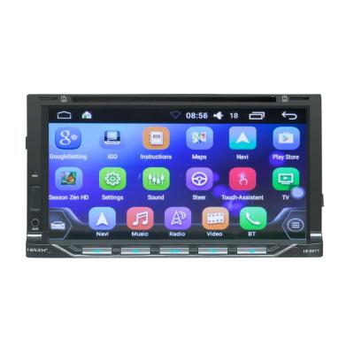 China Factory Wholesale GPS 7 Inch Touch Screen Gps Universal Usb Android 2 Din Car DVD Player for sale