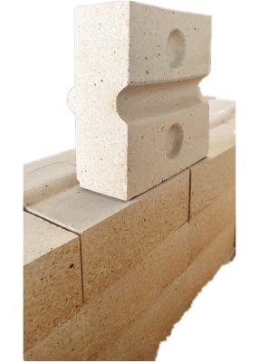 China De lage Opnieuw verwarmende Lineaire de Vorm Hoge Alumina van Rate Fire Brick For Fireplace Speciale Baksteen van Preassebly verzet zich tegen 1300 ℃ Te koop