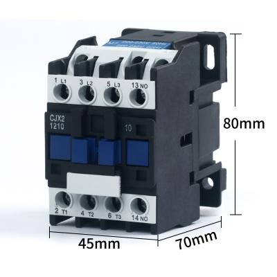 China Factory Wholesale Price CJX2-1210/1201 Silver AC Contactor 3 Phase AC Magnetic Contactor for sale