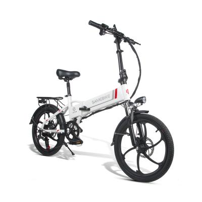 China Aluminum Alloy Samebike 20LVXD30 20 Inch Folding E Bike Canada Mountain Free Shipping Electric Bicycle for sale