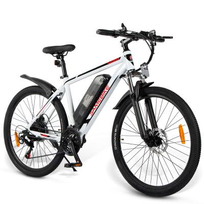 China New America Warehouse 26 Inch SY26 36V 10AH 350w Electric Mountain Bike Mauntain Electric Bike Model for sale