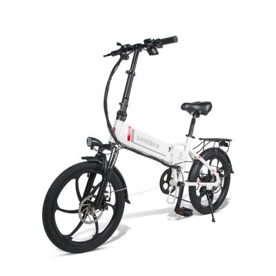 China Aluminum Alloy USA Warehouse SAMEBIKE 48V 10.4 AH Disc Brake 7 Speed ​​20 Inch 350w Mountain E Cycle Folding Bike Electric Bike E-Bike Kit for sale