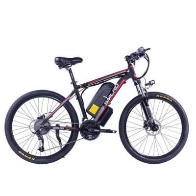 China Luxury 26 Inch Electric Mountain Bike 48V 1000W E-MTB Motor 13Ah Lithium Battery for sale