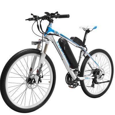 China Hot sale adult 500W electric bicycle 48v 13ah lithium battery aluminum alloy 26 inch LANKELEISI T8 electric mountain bike for sale