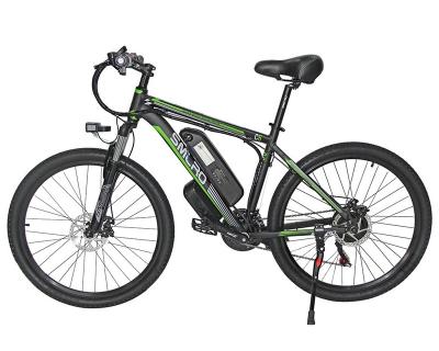 China SMLRO Electric Bike 48V 350W 26 Inch 10Ah Luxury Electric Bikes With 21 Speed ​​Aluminum Alloy Adult Frame E Bikes for sale