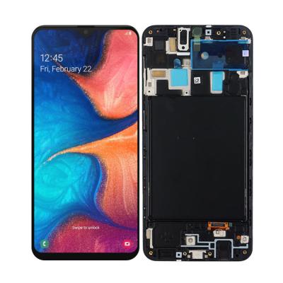 China High Quality OLED With View Oled Screen For Samsung Galaxy Phone A20 Touch LCD Screen for sale