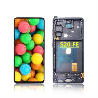 China For Samsung Galaxy S20FE Big Spot Stock Phone LCDs Screen Repair To Replace Parts, For Samsung Galaxy Phone S20FE LCD Touch Screen for sale