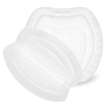 China OEM ABSORBENT Care 3D Soft Female Disposable Breast Pads Absorption Anti-Overflow 3D Breast Milk Super Elastic Maternity Feeding Pads for sale