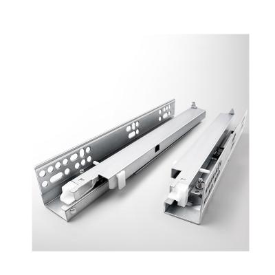 China Modern Full Extension Concealed DTC Undermount Drawer Slides Soft Undermount End for sale