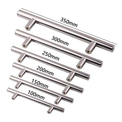 China Modern Stainless Steel Drawer Pulls T Bar Furniture Handle for sale