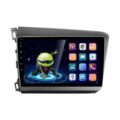 China GPS Multimedia 9 Inch 2DIN Navigation 1+16GB WIFI BT Android Car Radio DVD Player For Honda Civic 2012-15 for sale