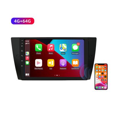 China GPS PX5 9 Inch Carplay Car Radio/4+64GB Android Auto Navigation Car DVD Player For BMW E90 E91 E92 E93 for sale