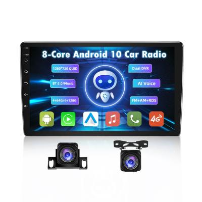 China 9 Inch Double DIN Car Radio Android GPS Universal Car Player GPS 8 - Core 6+128GB 4G Carplay DSP/RDS for sale