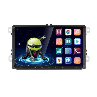 China GPS HD Multimedia 9 Inch Android Navigation 1+16GB 4 Cores WiFi Car Radio DVD Player For Volkswagen for sale