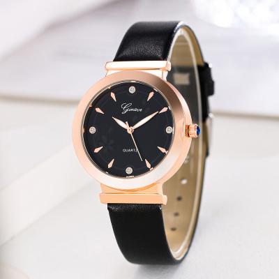 China Wholesale Popular Famous Brands Luxury Wristwatches Chinese Quartz Watch Ladies Watches Leather Band Quartz Custom Watch for sale