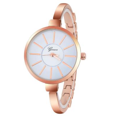 China Luxury Rose Gold Watch Ladies Quartz Diamond Wrist Watch Elegant Female Bracelet Watches for Women with Women' GIF of s for sale