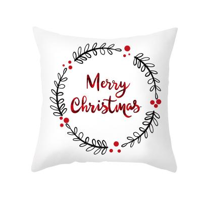 China 2022 Hot Sales High Quality New Christmas Folded Pillow Case For Home Office Hotel Cushions Pillow Covers Factory Direct Support Custom for sale