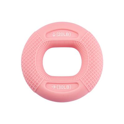 China Wholesale Adjustable Ring Hand Trainer Finger Recover Silicone Grip Strength Training Equipment Arm Muscle Exerciser Fitness Equipment App for sale