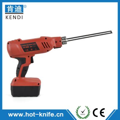 China Cordless Hot Knife Electric Foam Cutter KD-DC180S for sale