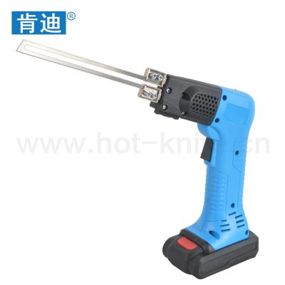 China Wireless Version Air Cooling Cordless Handheld Hot Knife Foam Cutter for sale