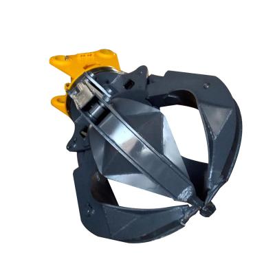 China Machinery Repair Shops Excavator Mechanical Grabber Orange Peel Grapples Falling for sale