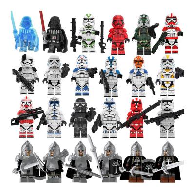 China Building Toy Koruit factory clone trooper star mandalorians fight action count mini knight soldier block building blocks super hero toys for sale