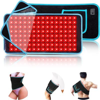 China Body Red Light Therapy Belt Wearable Light Therapy Wrap With Pulse Mode Near Infrared Red Light Therapy For Body for sale