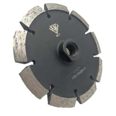 China 5'' 125mm V Shaped Brazed Diamond Segments Crack Chaser Blades For Crack Repair And Widening In Asphalt And Granite Etc With Angle Grinders And Circular Saws And Tuck Pointers en venta