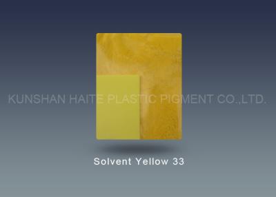 China Tinte solvente amarillo, amarillo solvente 33 CAS 8003 22 3 para los ABS en venta