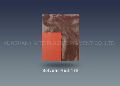 Cina CAS 89106 95 5 punto di fusione rosso 252-256℃ della tintura solvente della polvere di rosso 179 solventi in vendita