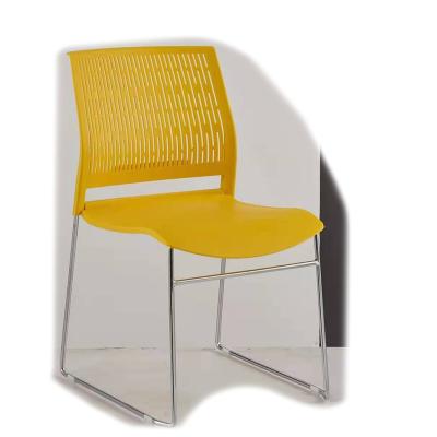 China Contemporary factory direct sales wholesale cheap yellow plastic chairs outdoor garden, backyard tables and cheap plastic chairs for sale