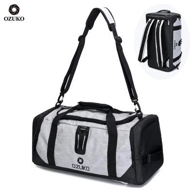 China Sport / Large Capacity Ozuko C9005 Ps5 Luggage Travel / Duffel Bag Custom Sublimation Ultralight Gym Sets Football Sneaker Backpack Duffel Bag for sale