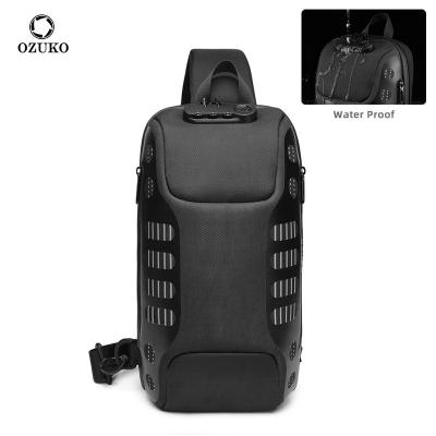 China Waterproof Anti-theft USB Charging Ozuko D9339 Drop Shipping Fashion Men Launch Bag Sale Phone Mini Crossbody Bag Small Messenger Bag Luxury Cross - Body For Men for sale